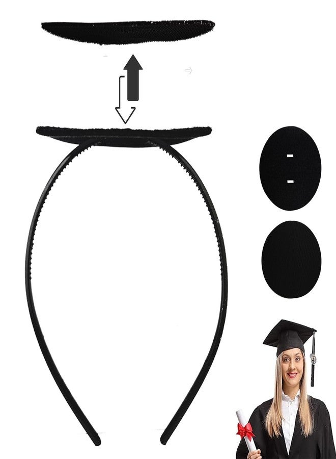 ATMEET Graduation Cap Headband Secures Your Grad Cap Upgrade Insert Hairstyle Hat Accessories Hairband for Graduates Gift - Image 1